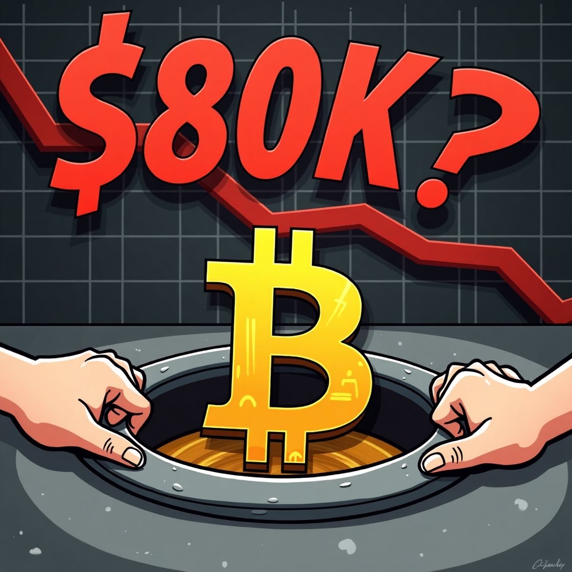 Bitcoin em medo extremo e no fevereiro vermelho