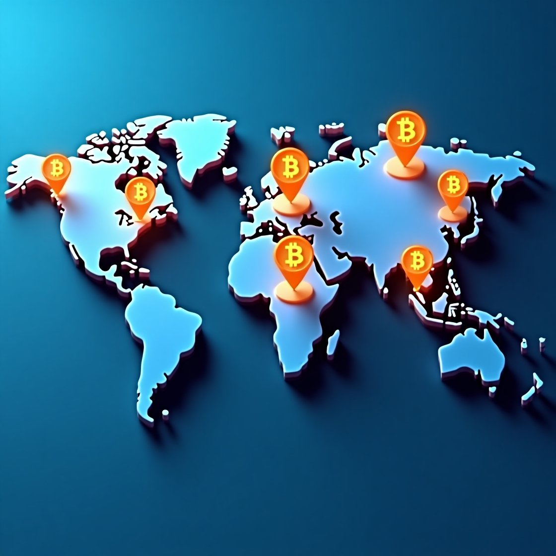 Top 8 governos com mais Bitcoins armazenados